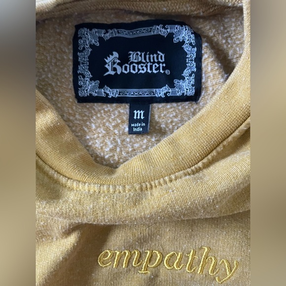Blind Rooster Women’s Medium Empathy Embroidered Sweatshirt - Picture 8 of 9